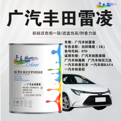 广汽丰田雷凌Levin 070白珍珠底