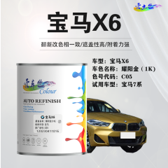 宝马X6 耀阳金
