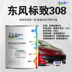 东风标致308 新波尔多红（红珍珠）