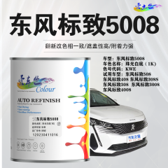 东风标致5008 珠光白底（白珍珠底）