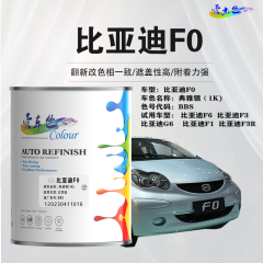 比亚迪F0 典雅银
