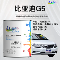 比亚迪G5 水晶白
