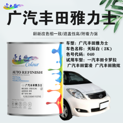 广汽丰田雅力士Yaris 天际白（素色白）