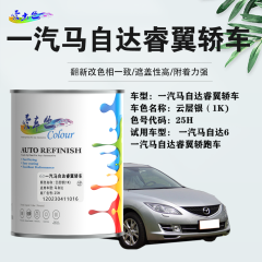 一汽马自达睿翼轿车 云层银