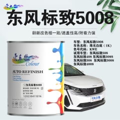 东风标致5008 珠光白底（白珍珠底）