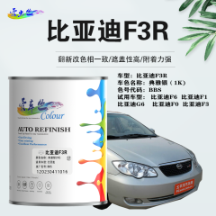 比亚迪F3R 典雅银