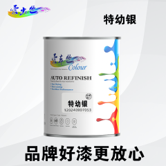 国产爱车色色母1K银粉4L系列 特幼银 4L