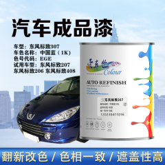 东风标致307 中国蓝