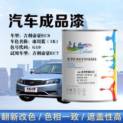 吉利帝豪EC8 冰川蓝