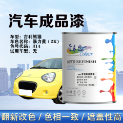 吉利 熊猫cross 暴力黄