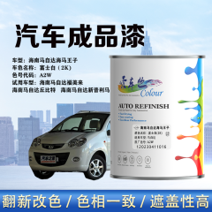 海南马自达海马王子 富士白
