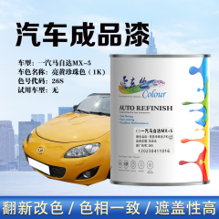 一汽马自达MX-5 亮黄珍珠色