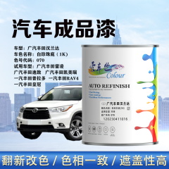 广汽丰田汉兰达Highlander 070珍珠白底